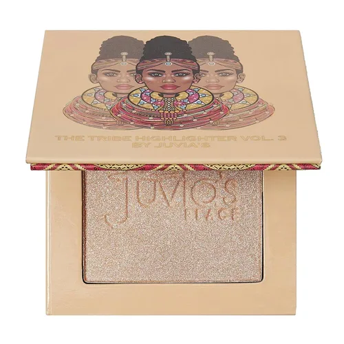 Juvia's Place - Resaltador Tribe Vol. 3 - Polvo de maquillaje facial iluminador resplandor - Acabado brillante perfecto para pómulos, brillo mineral