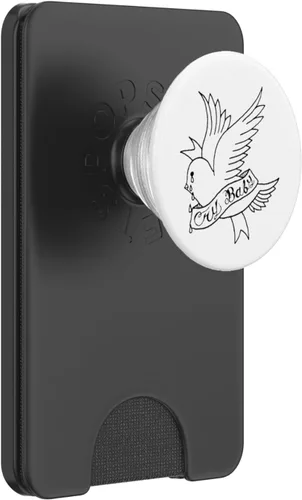 Miniatura 7 de Cry Baby Estético Tatuaje Crybaby Bird PopSockets Swappable PopGrip
