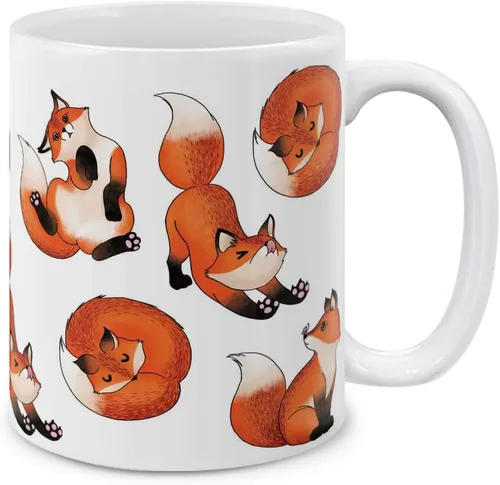 Miniatura 21 de MUGBREW English Bulldog - Taza de café de cerámica con posturas divertidas y juguetonas, 11 onzas Bulldog Inglés Posturas divertidas y juguetonas