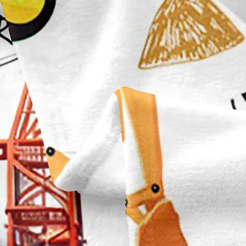 Miniatura 3 de Manta de excavadora para niños, manta de tractores y camiones de maquinaria, manta de forro polar de vehículo de construcción para niños, manta
