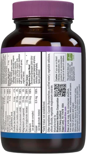 Miniatura 3 de Bluebonnet Nutrition One for Men Whole Food-Based Multiple, nutrición diaria*, sin OMG, apto para vegetarianos, kosher, sin gluten, sin soja, sin