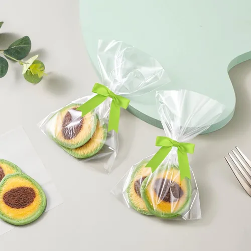 Miniatura 6 de Meseey 50 Piezas Lazos de Cinta de Satén de 3 Pulgadas con Alambre de Torsión Verde Manzana Preatados Premade Lazos de Manualidades para Bolsas