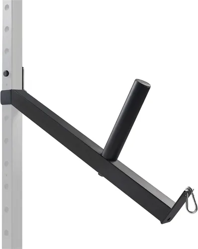 Miniatura 16 de Sunny Health & Fitness Power Cage Squat Rack Upgrade Attachments, Dip Bar, Plate Bar Holder, Belt Squat, J Hook, Lat, Adapter, U Ring, Pull Up Bar