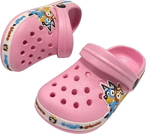 Miniatura 3 de Mciwyhu Zuecos de dibujos animados para niños y niñas, zuecos de jardín, zapatos para niños, pantuflas de playa