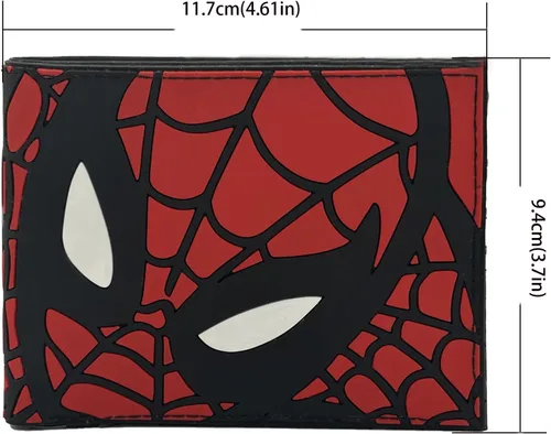 Miniatura 6 de Cartera de superhéroe para niños, múltiples opciones de estilo, atención al detalle, regalo ideal para fanáticos de superhéroes de todas las edades