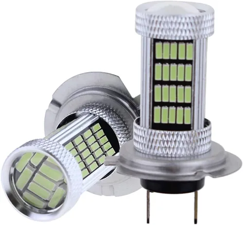 Miniatura 9 de Bombillas LED 92SMD 4014 de 8000 K, color azul hielo H7, bombillas antiniebla LED o luces de conducción diurna, lámparas DRL, 300% de brillo