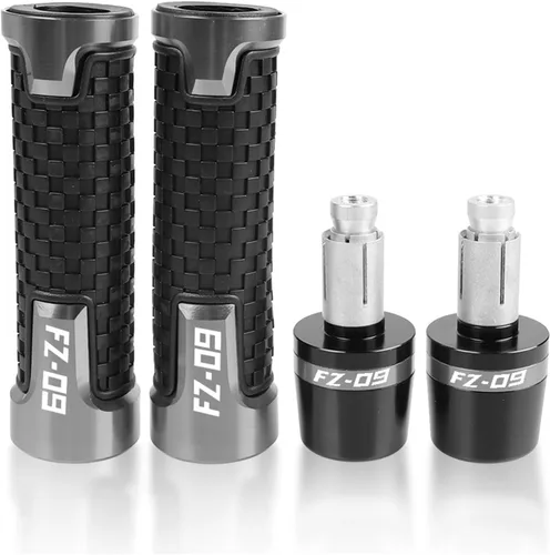 Miniatura 10 de Motocicleta de 7/8 pulgadas 0.866 in para Y&AMAHA MT-09 FZ-09 MT09 FZ09 2013 2014-2021 Accesorios de motocicleta Agarres Agarres Agarres Manillares