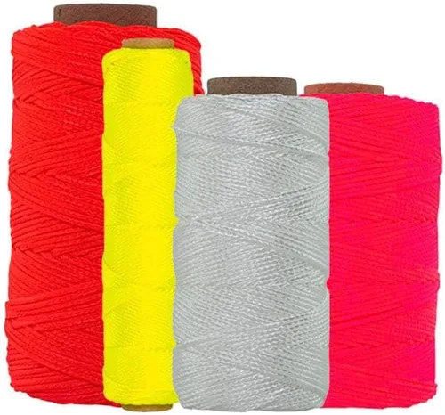 Cordón SGT KNOTS número 18, retorcido, para albañil, cuerda para albañil de nailon, para trabajos de bricolaje, manualidades, uso comercial y