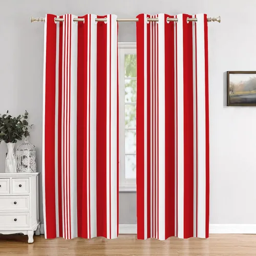 Miniatura 50 de Cortinas opacas de poliéster multicapa para cafetería, con diseño de diamantes, 2 unidades, 26 x 24 pulgadas