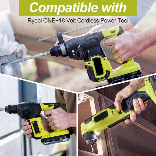 Miniatura 6 de Batería de repuesto de 4.0Ah 18V para Ryobi 18V Battery ONE + Plus Ion de litio P102 P103 P104 P105 P107 P108 P109 P118 P189 compatible