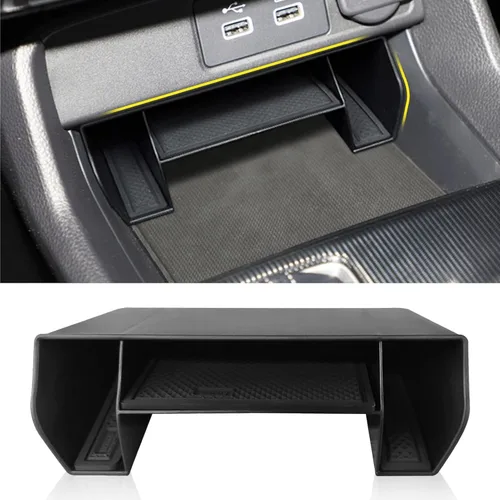 Miniatura 8 de TTCR-II Compatible con el organizador de consola central Honda Civic 2022-2025 2026, para bandeja organizadora de consola Civic (superior), caja