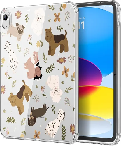 Miniatura 44 de MoKo Funda transparente para iPad (A16) de 11ª generación 2025 de 11 pulgadas/10ª generación 2022 de 10.9 pulgadas, TPU suave y ligero, 1