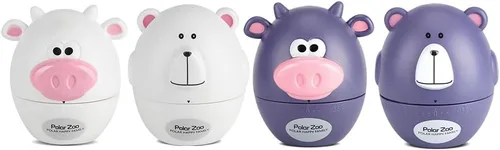 Miniatura 9 de Temporizador mecánico de cocina con formas de animales lindos mecánicos, suministros de cocina de 55 minutos, temporizador de dibujos animados