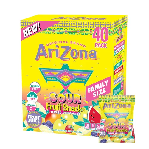 Miniatura 12 de Bocadillo AriZona gomas de fruta real, masticables
