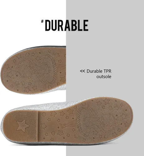 Miniatura 7 de DREAM PAIRS Zapatos de vestir de bailarina Mary Jane para niñas