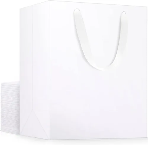 Miniatura 44 de EUSOAR Bolsas de papel de estraza grandes de 9.8 x 5.1 x 12.6 pulgadas a granel, bolsas resistentes para recuerdos de fiesta, cumpleaños, bodas