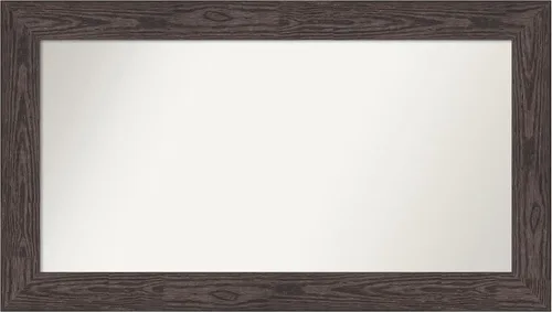 Miniatura 585 de Amanti Art Espejo personalizado, espejo de baño negro puente, espejo de pared o espejo de tocador de baño sobre el fregadero (26 x 26 pulgadas)
