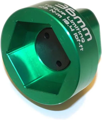 Miniatura 12 de Llave de filtro de aceite con limitación de par de 2 etapas de 0.945 in, azul, aluminio 6061-T6