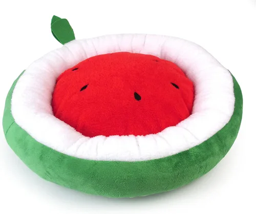 Miniatura 16 de TONBO Cama de Felpa Suave Pequeña Linda y Acogedora de Aguacate para Perros y Gatos, Compatible con Lavadora y Secadora (Aguacate)