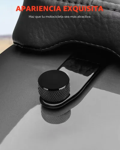 Miniatura 2 de Amazicha - Tornillo de asiento de acero inoxidable 304 negro brillante compatible con Harley Davidson 1996-2025