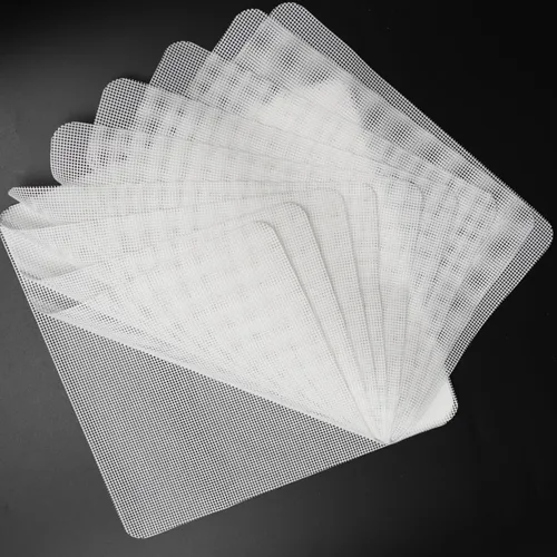 Miniatura 13 de Revestimientos deshidratadores de silicona antiadherentes: 9.8 x 9.8 pulgadas, ajuste Cercker/ST-04 Fendia/DSC-06B sin BPA, hojas de malla