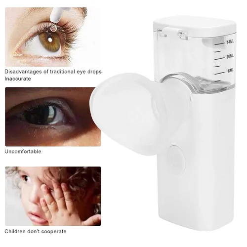 Miniatura 5 de Vaporizador de ojos con carga USB, espray de cuidado de mano para el cuidado de los ojos, máquina de limpieza hidratante portátil para mujeres