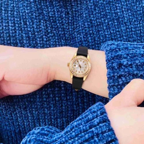 Miniatura 5 de WOCCI Correas de reloj elegantes, correas de repuesto de cuero genuino para hombres y mujeres, ancho de la banda 8 mm 10 mm 12 mm 13 mm 14 mm 16 mm