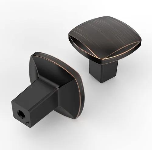 Miniatura 11 de Asidrama - Paquete de 2 manijas de gabinete de cocina de níquel satinado cepillado de 3 pulgadas (76 mm), tiradores de gabinete, herrajes