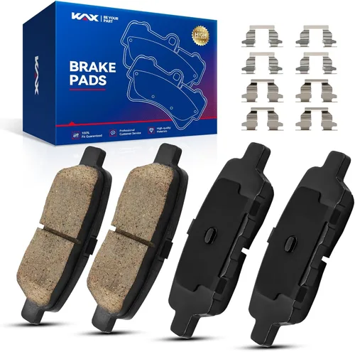 Miniatura 87 de KAX Pastillas de freno D369 Pastillas de freno delanteras de cerámica para C1500 1988-1999, K1500 1988-1999, Ram 1500 1994-1999, K2500 1988-2000