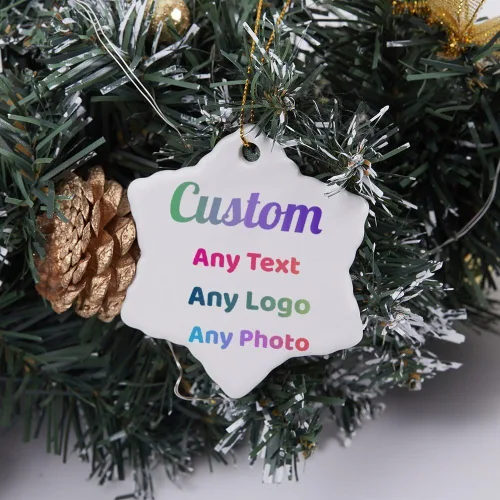 Miniatura 11 de Adorno redondo personalizado para decoración del árbol de Navidad, nombre de texto personalizado, adorno de bola de Navidad, recuerdo personalizado