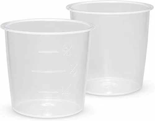 Univen Taza medidora de arroz PP de 6.1 fl oz compatible con ollas de arroz Zojirushi 8-M-CUP 2 unidades