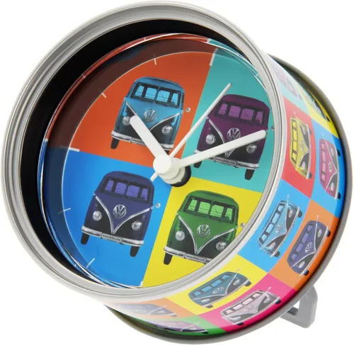 Miniatura 14 de Brisa VW Collection - Reloj de mesa Volkswagen, reloj magnético, MyClock también personalizable, regalo de fotos en autobús T1, escarabajo, diseño