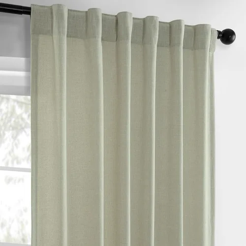 Miniatura 6 de HPD Half Price Drapes - Cortinas básicas de lino sintético de 84 pulgadas de largo, par de 2 paneles - 50 pulgadas de ancho x 84 pulgadas de largo