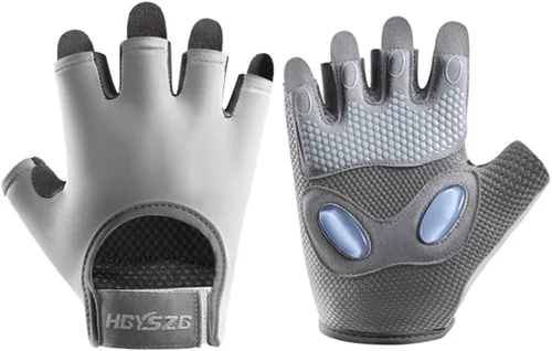 Miniatura 8 de SUJAYU Guantes de entrenamiento para mujeres y hombres, guantes de levantamiento de pesas para gimnasio Rosa