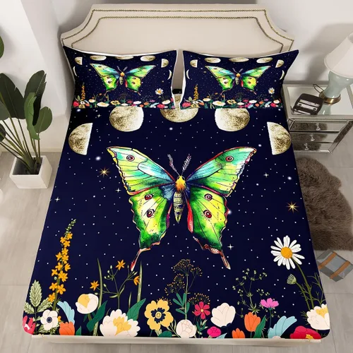 Miniatura 42 de Ropa de cama de 2 piezas, estilo rústico de granja, juego de ropa de cama para adolescentes y adultos, sábanas bajeras, ropa de cama ajustable