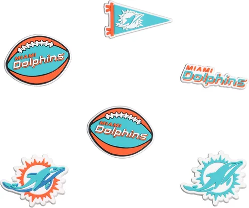 Miniatura 12 de FOCO unisex-adult NFL Team Logo 6-Pack Shoe Charms