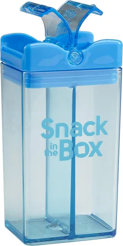 Miniatura 13 de Precidio Design Snack in the Box NUEVO Contenedor de aperitivos reutilizable ecológico amigable con los dedos (azul) 1001BL