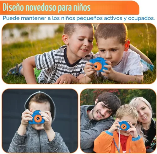 Miniatura 6 de Dylanto Cámara de selfie mejorada para niños, regalos de cumpleaños de Navidad para niños de 3 a 9 años, cámaras de video digitales HD para niños