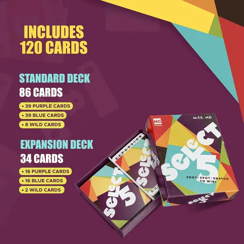 Miniatura 9 de Juego de cartas – El juego Lightning Fast para niños, familias y adultos – perfecto para la noche de juegos en familia / 2-4 jugadores
