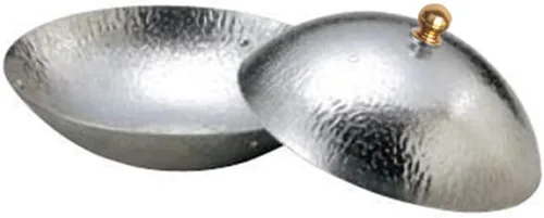 Zerodeko Sartén japonesa Sukiyaki para wok de acero inoxidable con tapa, sartén a vapor, sartenes eléctricas chinas antiadherentes con tapas, sartén