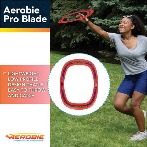 Miniatura 3 de Aerobie Pro Blade Anillo de Lanzamiento, Juguete Ligero para Niños para Disc Golf, Juegos de Patio Trasero y Más, Juegos al Aire Libre para Adultos