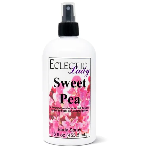 Miniatura 13 de Eclectic Lady Spray corporal Sweet Pea, doble fuerza, 2 onzas, espray corporal para mujeres con fragancia limpia, ligera y suave, colonia con aroma