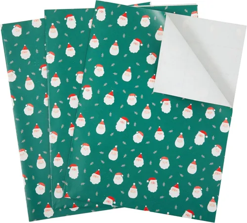 Miniatura 26 de The Gift Wrap Company 58-189227 Juego de hojas de papel para envolver regalos con diseño de animales de fiesta, 30 x 23 pulgadas, multicolor, 3