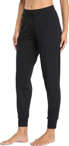 Miniatura 83 de Oalka - Pantalones deportivos para mujer, con cintura alta y bolsillos, para hacer deporte, yoga y entrenar