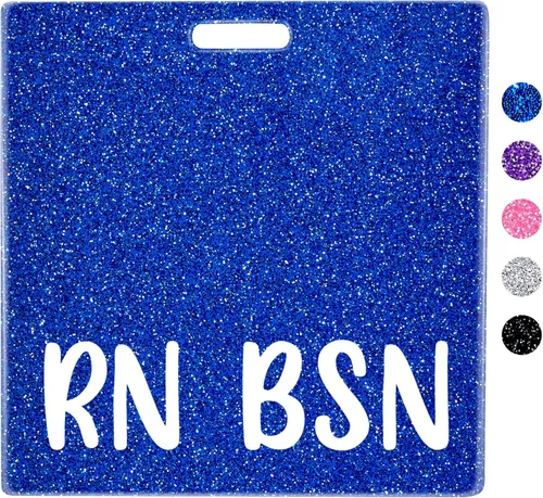 Miniatura 13 de Plifal RN BSN Porta insignia con tarjetero Enfermera Accesorios de enfermería Enfermera registrada Licenciatura en ciencias en enfermería