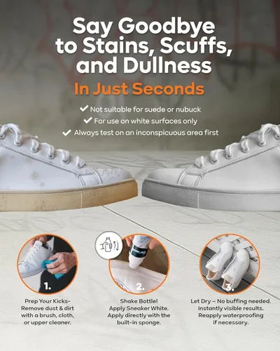Miniatura 5 de Sneaker White by Collonil Limpiador de zapatos blanco Esponja integrada en crema líquida