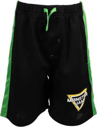 Miniatura 5 de Monster Jam Conjunto de 3 piezas para camiones camiseta sin mangas y pantalones cortos de malla