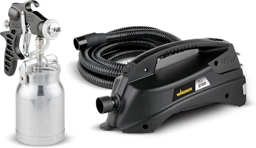 Wagner Spraytech 2443205 Earlex 5700 - Pulverizador de pintura estacionario HVLP para carpintería y acabado de muebles, acabado fino con materiales