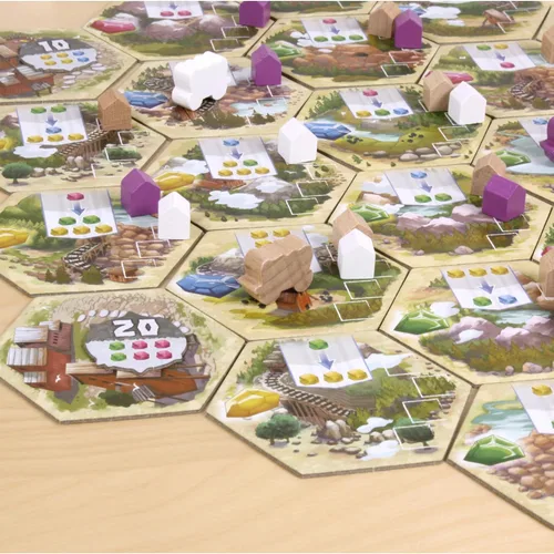 Miniatura 6 de Century Golem Edition Eastern Mountains Juego de mesa - Regreso a Carvania para aventuras comerciales de cristales. Juego de estrategia para niños