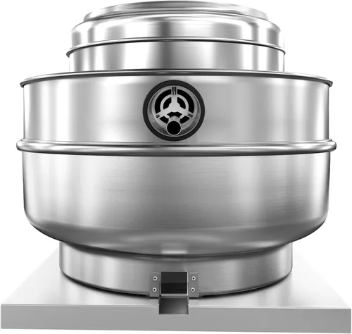Ventilador de escape con clasificación de grasa para campana de restaurante Ventilador de escape centrífugo de accionamiento directo 1.5HP 110